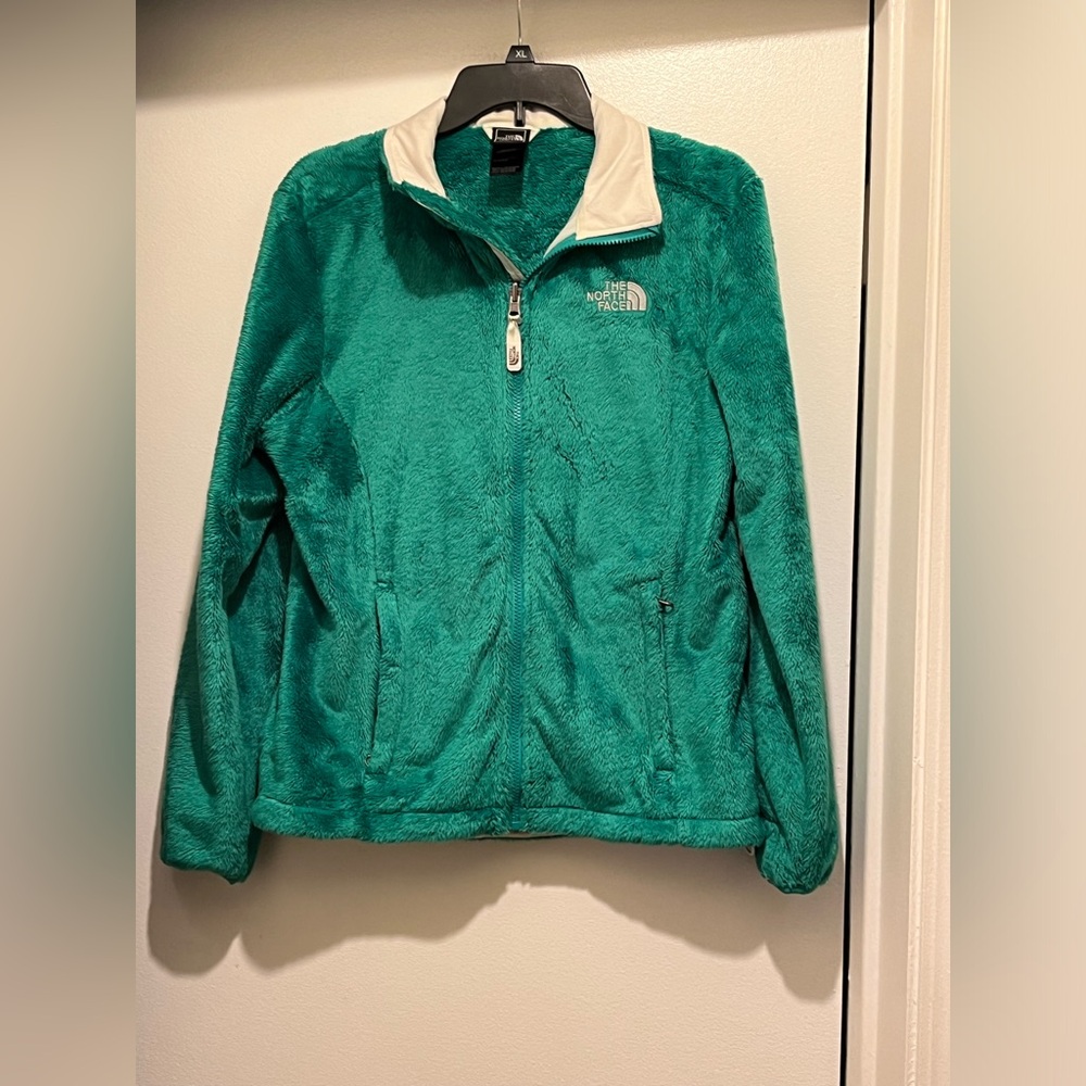 The North Face Teal Fleece Jacket